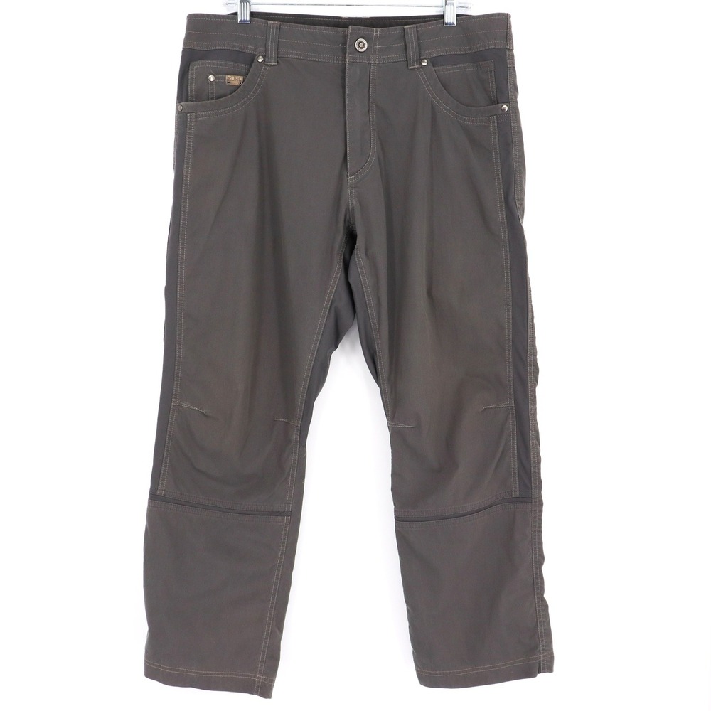Kuhl Radikl Pants Mens Size 36x30 Gray Hiking Outdoor Utility Lightweight